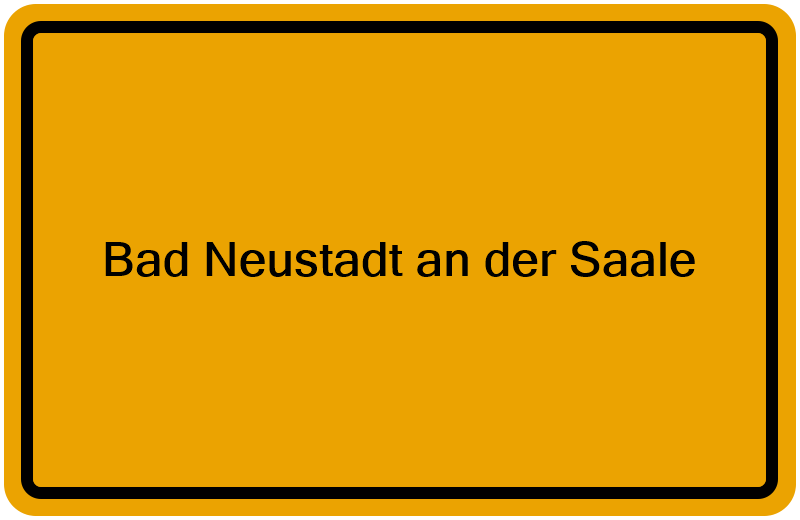 Handelsregister Bad Neustadt an der Saale